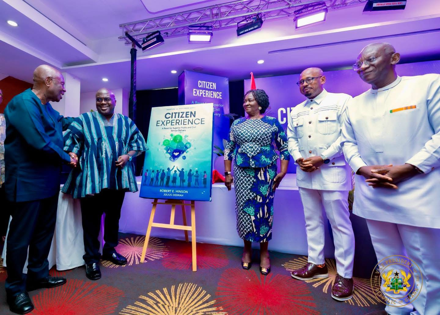 Vice President Calls for Citizen-Centred Public Service Delivery at Book Launch.